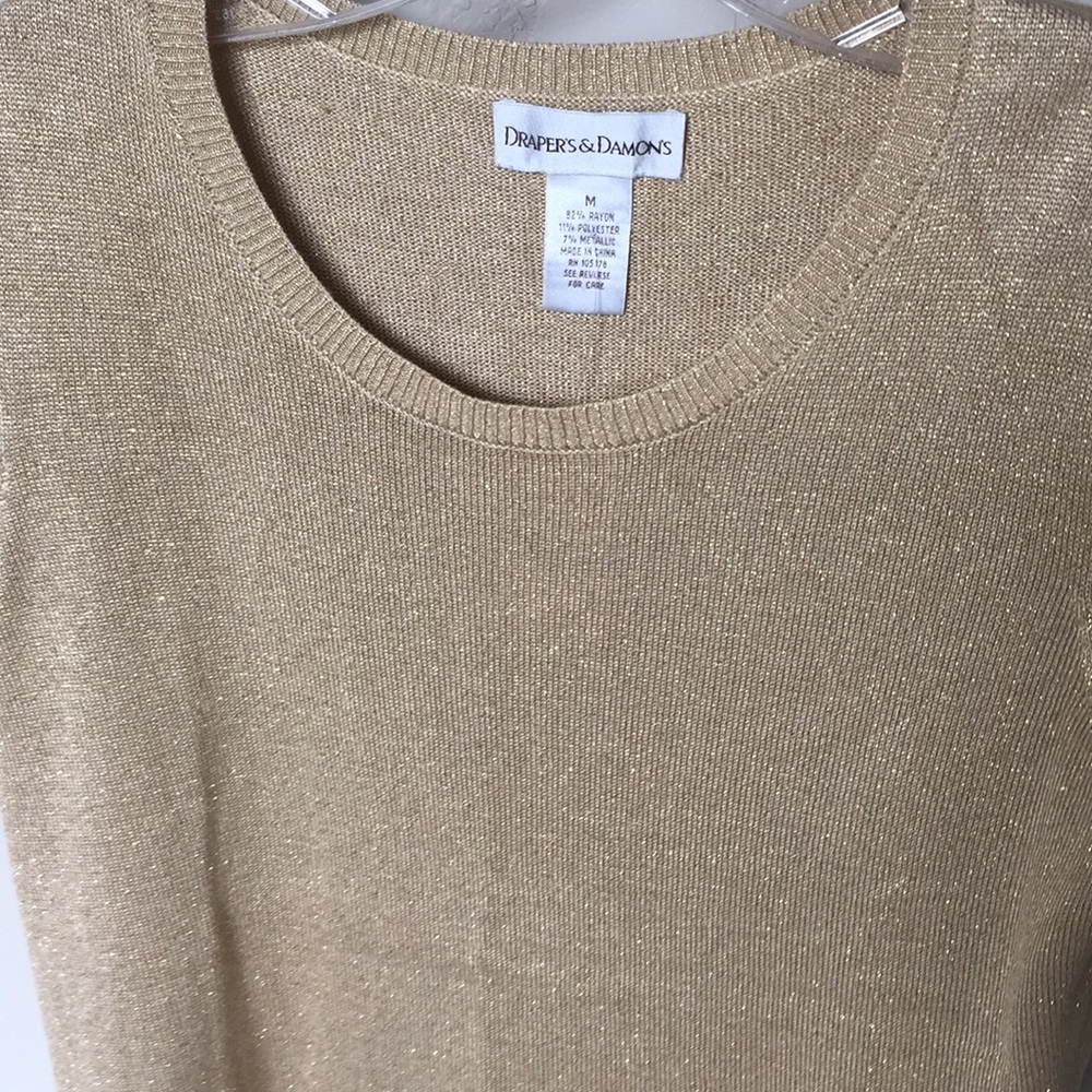 Drapers and Damon’s Short sleeve sweater